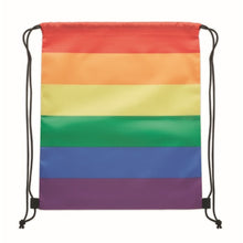 Carica l&#39;immagine nel visualizzatore di Gallery, BOW - Multicolore - BORSE E VIAGGIO - Midocean - Bags &amp; Travel, Duffle Bag, Sacca In Rpet Arcobaleno Mo6436