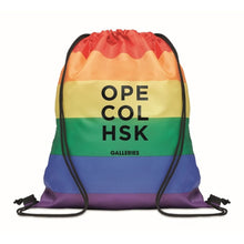 Carica l&#39;immagine nel visualizzatore di Gallery, BOW - Multicolore - BORSE E VIAGGIO - Midocean - Bags &amp; Travel, Duffle Bag, Sacca In Rpet Arcobaleno Mo6436