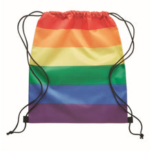 Carica l&#39;immagine nel visualizzatore di Gallery, BOW - Multicolore - BORSE E VIAGGIO - Midocean - Bags &amp; Travel, Duffle Bag, Sacca In Rpet Arcobaleno Mo6436