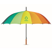 Carica l&#39;immagine nel visualizzatore di Gallery, BOWBRELLA - Multicolore - BORSE E VIAGGIO - Midocean - Bags &amp; Travel, Ombrello Arcobaleno 27 Pollici Mo6540, Umbrella