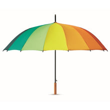 Carica l&#39;immagine nel visualizzatore di Gallery, BOWBRELLA - Multicolore - BORSE E VIAGGIO - Midocean - Bags &amp; Travel, Ombrello Arcobaleno 27 Pollici Mo6540, Umbrella