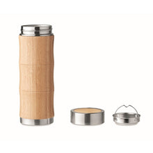 Carica l&#39;immagine nel visualizzatore di Gallery, BRANCA - Legna - CASA E VIVERE - Midocean - Drinking Bottle, Home &amp; Living, Thermos Doppio Strato 350ml Mo6364