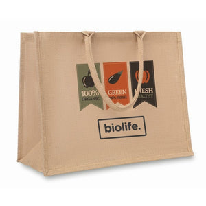 BRICK LANE - Beige - BORSE E VIAGGIO - Midocean - Bags & Travel, Shopper In Juta Mo8965, Shopping Bag