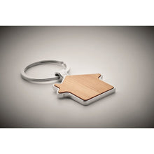 Carica l&#39;immagine nel visualizzatore di Gallery, BURNIE - Legna - PREMI - Midocean - Key Rings / Chains /, Portachiavi In Bamboo Mo9949, Premiums