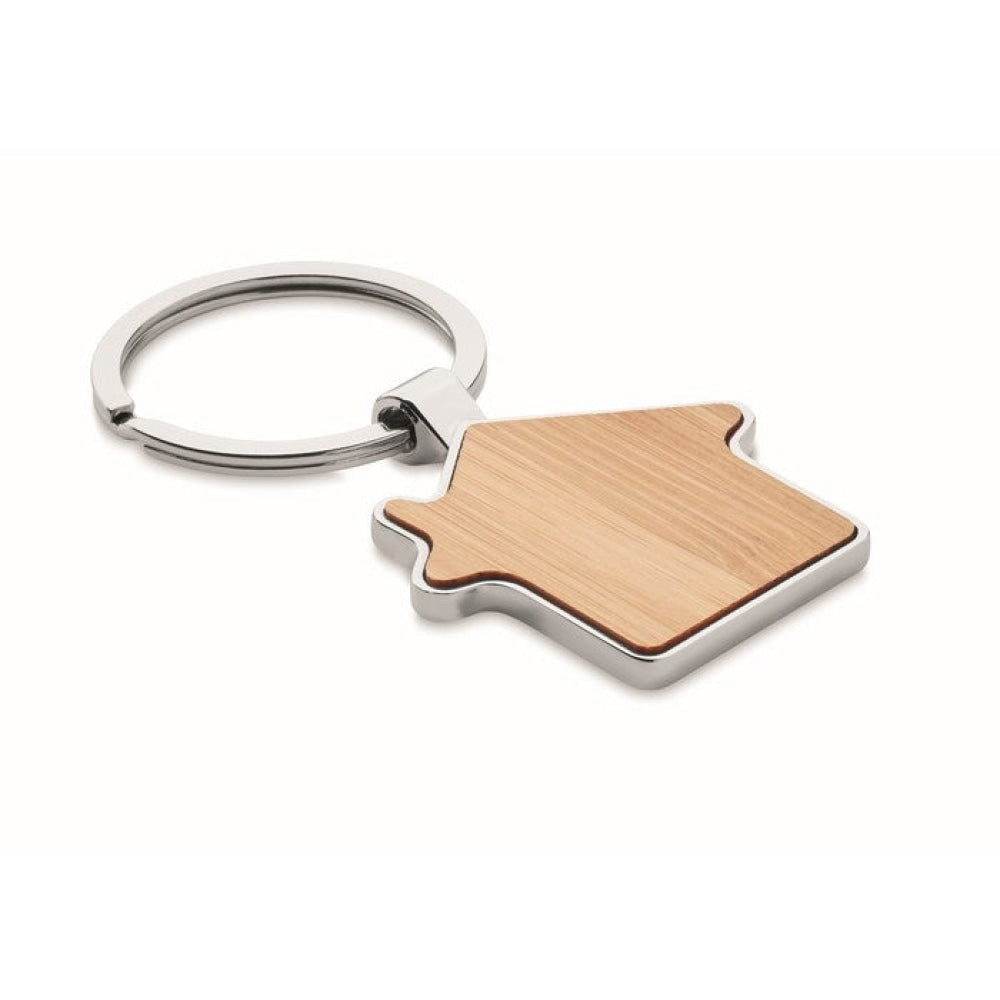BURNIE - Legna - PREMI - Midocean - Key Rings / Chains /, Portachiavi In Bamboo Mo9949, Premiums