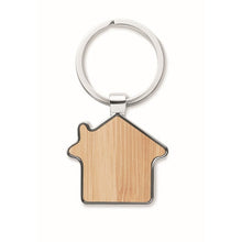 Carica l&#39;immagine nel visualizzatore di Gallery, BURNIE - Legna - PREMI - Midocean - Key Rings / Chains /, Portachiavi In Bamboo Mo9949, Premiums