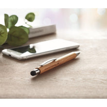 Carica l&#39;immagine nel visualizzatore di Gallery, BYRON - Legna - SCRIVERE - Midocean - Pen, Penna A Sfera In Abs E Bamboo Mo8052, Writing