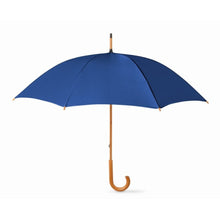 Carica l&#39;immagine nel visualizzatore di Gallery, CALA - Blu - BORSE E VIAGGIO - Midocean - Bags &amp; Travel, Ombrello Con Manico In Legno Kc5132, Umbrella