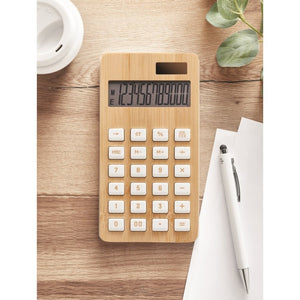 CALCUBIM - Legna - UFFICIO - Midocean - Calcolatrice In Bamboo Mo6216, Calculator, Office