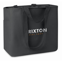 Carica l&#39;immagine nel visualizzatore di Gallery, CAMDEN - Nero - BORSE E VIAGGIO - Midocean - Bags &amp; Travel, Shopper In Poliestere 600d Mo8715, Shopping Bag