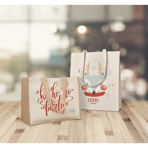 CAMPO DE FIORI - BORSE E VIAGGIO - Midocean - Bags & Travel, Shopper In Juta E Canvas Mo8967, Shopping Bag