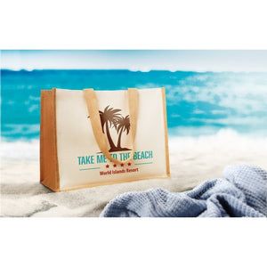 CAMPO DE FIORI - BORSE E VIAGGIO - Midocean - Bags & Travel, Shopper In Juta E Canvas Mo8967, Shopping Bag