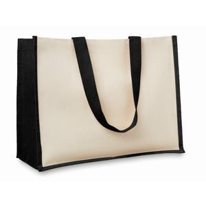 CAMPO DE FIORI - Nero - BORSE E VIAGGIO - Midocean - Bags & Travel, Shopper In Juta E Canvas Mo8967, Shopping Bag