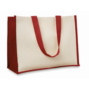 CAMPO DE FIORI - rosso - BORSE E VIAGGIO - Midocean - Bags & Travel, Shopper In Juta E Canvas Mo8967, Shopping Bag