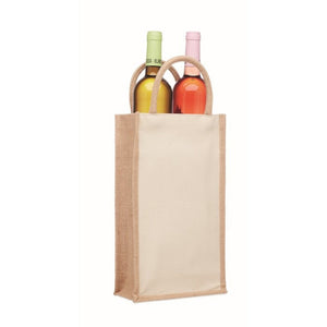 CAMPO DI VINO DUO - Beige - BORSE E VIAGGIO - Midocean - Bags & Travel, Borsa Per 2 Bottiglie Di Vino Mo6259, Shopping Bag