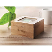 Carica l&#39;immagine nel visualizzatore di Gallery, CAMPO TEA - Legna - CASA E VIVERE - Midocean - Home &amp; Living, Kitchen Accesories, Scatola The In Bamboo Mo9950