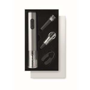 CANTERBURY - Argento opaco - CASA E VIVERE - Midocean - Home & Living, Set Vino 4 Pz In Scatola Mo9727, Wine Accesories