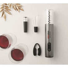 Carica l&#39;immagine nel visualizzatore di Gallery, CANTERBURY - Argento opaco - CASA E VIVERE - Midocean - Home &amp; Living, Set Vino 4 Pz In Scatola Mo9727, Wine Accesories