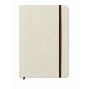 CANVAS - Beige - UFFICIO - Midocean - Notebook Con Cover In Canvas Mo8712, Notebooks / Notepads, Office