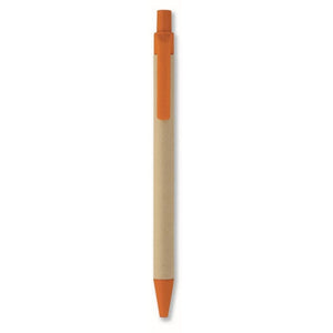 CARTOON - arancia - SCRIVERE - Midocean - Pen, Penna A Sfera In Carta E Mais It3780, Writing