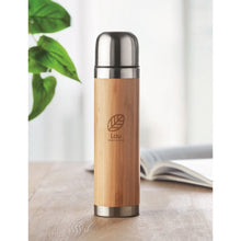 Carica l&#39;immagine nel visualizzatore di Gallery, CHAN BAMBOO - Legna - CASA E VIVERE - Midocean - Home &amp; Living, Thermo, Thermos Doppio Strato Bamboo Mo9991