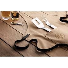 Carica l&#39;immagine nel visualizzatore di Gallery, CHEF - CASA E VIVERE - Midocean - Grembiule Rifinito In Pelle Mo9237, Home &amp; Living, Kitchen Accesories