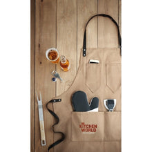 Carica l&#39;immagine nel visualizzatore di Gallery, CHEF - CASA E VIVERE - Midocean - Grembiule Rifinito In Pelle Mo9237, Home &amp; Living, Kitchen Accesories