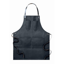 Carica l&#39;immagine nel visualizzatore di Gallery, CHEF - Nero - CASA E VIVERE - Midocean - Grembiule Rifinito In Pelle Mo9237, Home &amp; Living, Kitchen Accesories