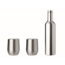 Carica l&#39;immagine nel visualizzatore di Gallery, CHIN SET - Argento opaco - CASA E VIVERE - Midocean - Drinking Bottle, Home &amp; Living, Set Bottiglia E Tazze Mo9971