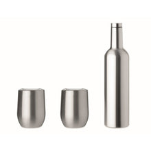 Carica l&#39;immagine nel visualizzatore di Gallery, CHIN SET - Argento opaco - CASA E VIVERE - Midocean - Drinking Bottle, Home &amp; Living, Set Bottiglia E Tazze Mo9971
