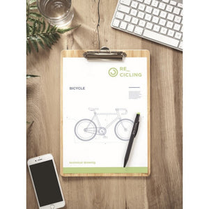CLIPBO - Legna - UFFICIO - Midocean - Cartellina Per Appunti In Bambomo6535, Desk Items, Office