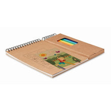 Carica l&#39;immagine nel visualizzatore di Gallery, COLOPAD - Beige - SCRIVERE - Midocean - Children / Funny Acc, Set Per Colorare Mo8769, Writing
