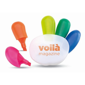 COLORE - Multicolore - SCRIVERE - Midocean - Highlighters & Marke, Set 5 Evidenziatori Mo7448, Writing