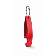 Carica l&#39;immagine nel visualizzatore di Gallery, COLOUR TWICES - rosso - PREMI - Midocean - Key Rings / Chains /, Portachiavi Apribottiglie Mo8664, Premiums