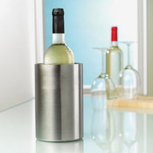 Carica l&#39;immagine nel visualizzatore di Gallery, COOLIO - Argento opaco - CASA E VIVERE - Midocean - Cilindro Porta Bottiglie Mo7890, Home &amp; Living, Wine Accesories