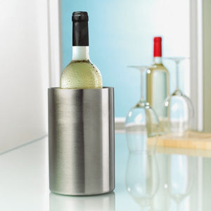 COOLIO - Argento opaco - CASA E VIVERE - Midocean - Cilindro Porta Bottiglie Mo7890, Home & Living, Wine Accesories