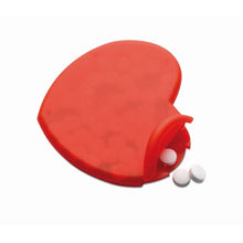 Carica l&#39;immagine nel visualizzatore di Gallery, CORAMINT - rosso - PREMI - Midocean - Candy, Dispenser Mentine A Cuore Mo7158, Premiums