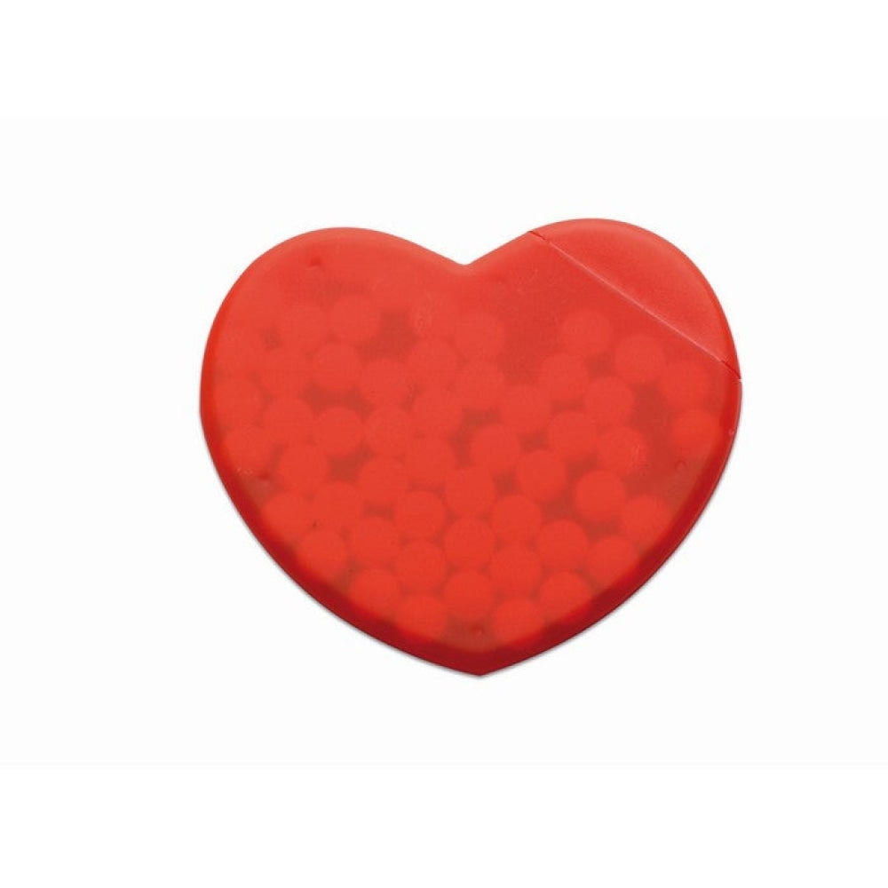 CORAMINT - rosso - PREMI - Midocean - Candy, Dispenser Mentine A Cuore Mo7158, Premiums