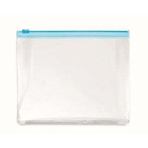 COSMOBAG - Blu trasparente - BORSE E VIAGGIO - Midocean - Bags & Travel, Cosmetic / Beauty Ca, Portacosmetici Mo9627
