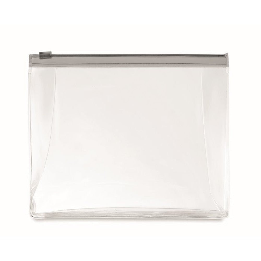 COSMOBAG - Grigio trasparente - BORSE E VIAGGIO - Midocean - Bags & Travel, Cosmetic / Beauty Ca, Portacosmetici Mo9627