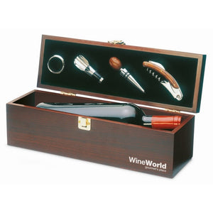 COSTIERES - Legna - CASA E VIVERE - Midocean - Home & Living, Set Vino In Legno Kc2690, Wine Accesories