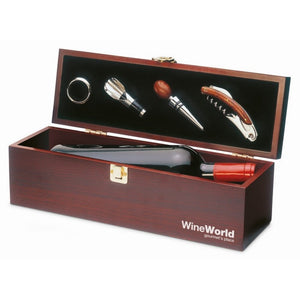 COSTIERES - Legna - CASA E VIVERE - Midocean - Home & Living, Set Vino In Legno Kc2690, Wine Accesories