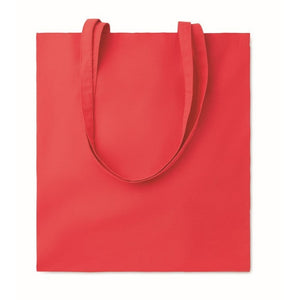 COTTONEL COLOUR + rosso - BORSE E VIAGGIO - Midocean - Bags & Travel, Shopper Colorata 140gr Mo9268, Shopping Bag