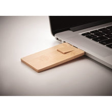 Carica l&#39;immagine nel visualizzatore di Gallery, CREDITCARD PLUS - Legna - UFFICIO - Midocean - Computer Accesories, Office, Usb In Bamboo Da 16gb Mo1203