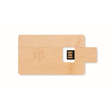 Carica l&#39;immagine nel visualizzatore di Gallery, CREDITCARD PLUS - Legna - UFFICIO - Midocean - Computer Accesories, Office, Usb In Bamboo Da 16gb Mo1203