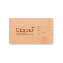 Carica l&#39;immagine nel visualizzatore di Gallery, CREDITCARD PLUS - Legna - UFFICIO - Midocean - Computer Accesories, Office, Usb In Bamboo Da 16gb Mo1203