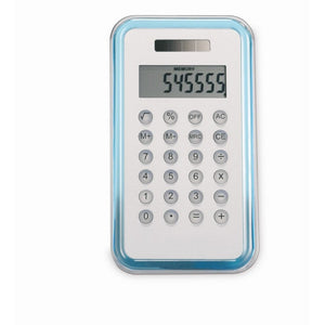 CULCA - Blu trasparente - UFFICIO - Midocean - Calcolatrice 8 Cifre Kc2656, Calculator, Office