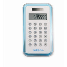 Carica l&#39;immagine nel visualizzatore di Gallery, CULCA - Blu trasparente - UFFICIO - Midocean - Calcolatrice 8 Cifre Kc2656, Calculator, Office
