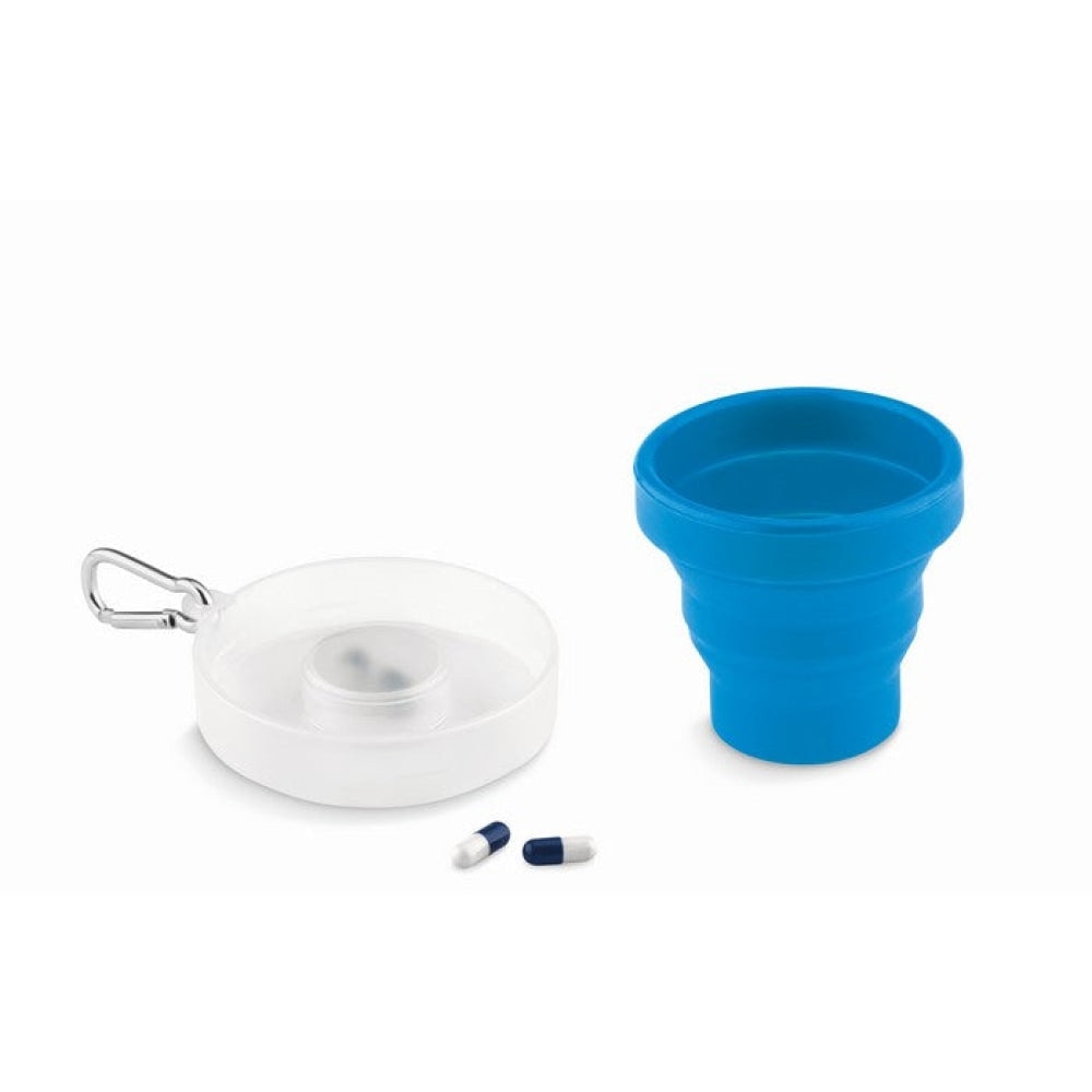 CUP PILL - Blu - CASA E VIVERE - Midocean - Bicchiere Richiudibile Mo9196, Cups, Home & Living