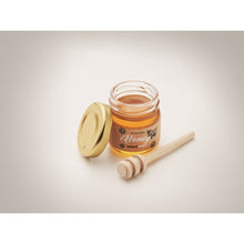 Carica l&#39;immagine nel visualizzatore di Gallery, DAUBER - Legna - CASA E VIVERE - Midocean - Gourmet, Home &amp; Living, Set Vasetto Di Miele Millefiorimo6440